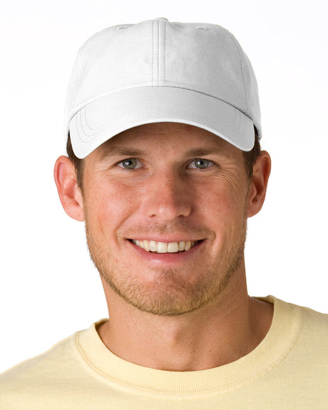 Adams 6-Panel UV Low-Profile Cap with Elongated Bill Adams