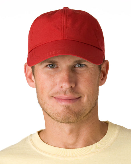 Adams 6-Panel UV Low-Profile Cap with Elongated Bill Adams