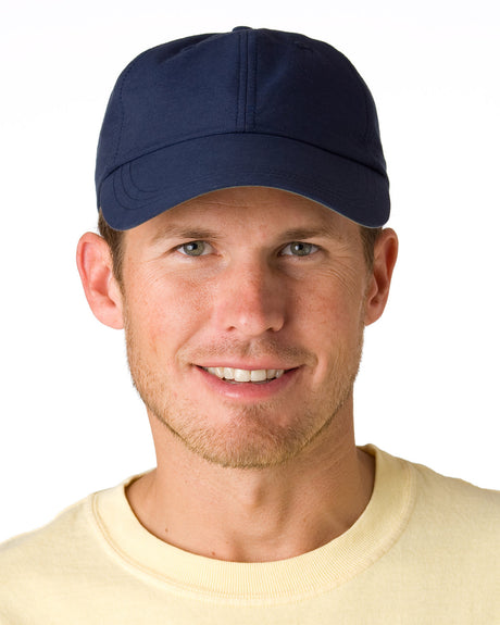 Adams 6-Panel UV Low-Profile Cap with Elongated Bill Adams