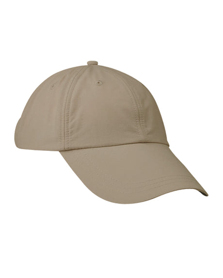 Adams 6-Panel UV Low-Profile Cap with Elongated Bill Adams