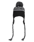 J. America Unisex Backcountry Knit Pom Hat 5007JA-AB