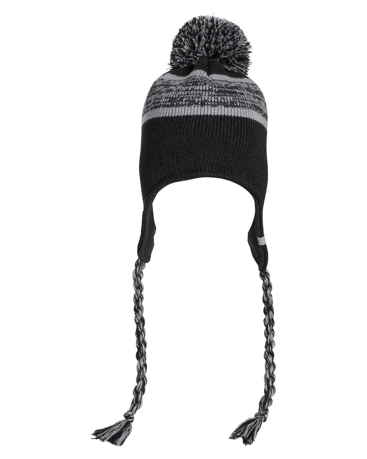 J. America Unisex Backcountry Knit Pom Hat 5007JA-AB