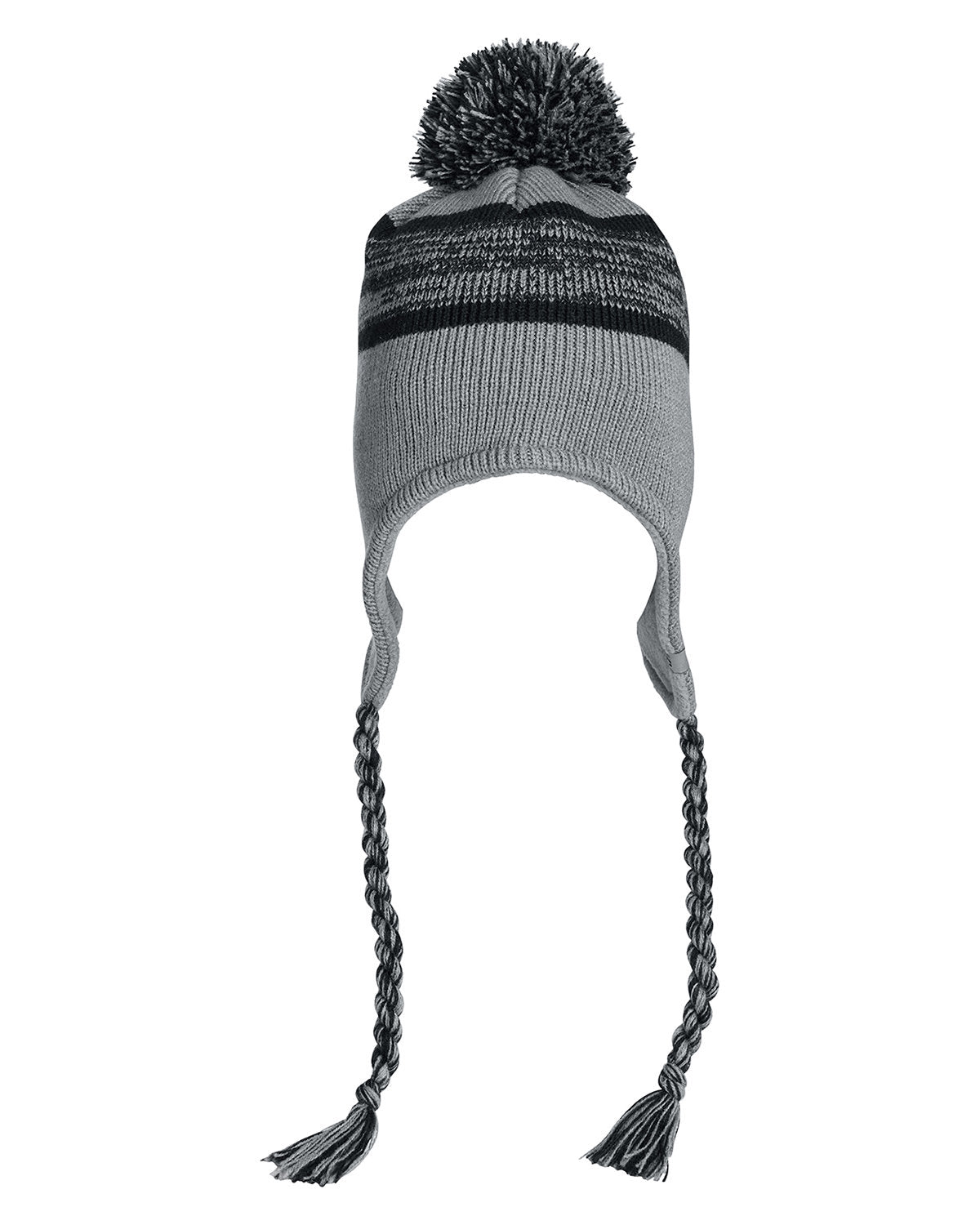 J. America Unisex Backcountry Knit Pom Hat 5007JA-AB