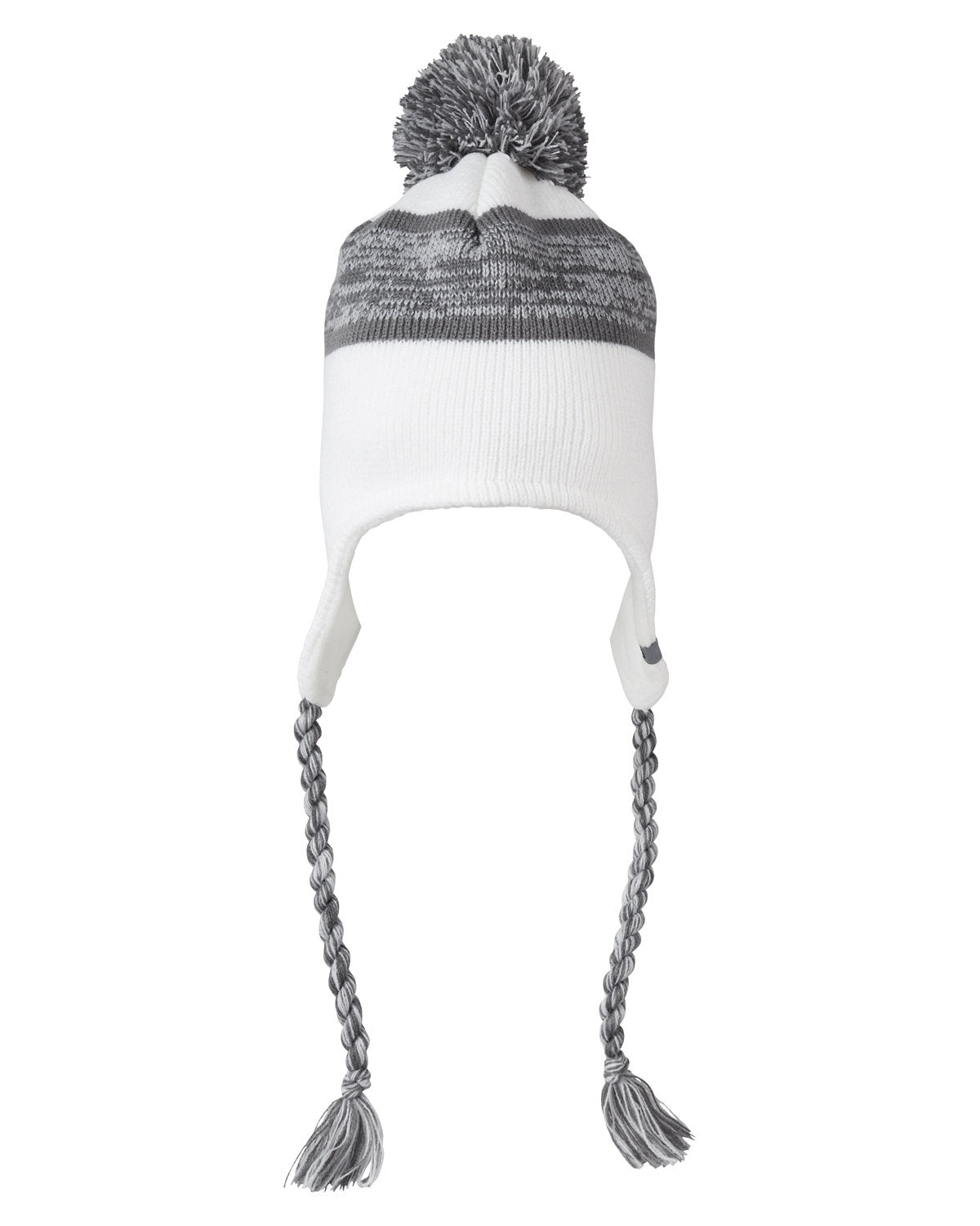 J. America Unisex Backcountry Knit Pom Hat 5007JA-AB