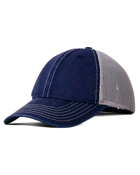 Fahrenheit Vintage Washed Cotton Trucker Hat Fahrenheit