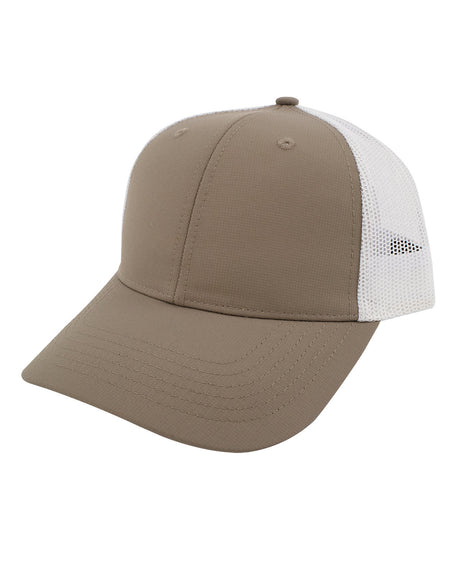 Fahrenheit Peral Nylon Performance Trucker Hat Fahrenheit