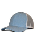 Fahrenheit Heathered Cotton Polyester Trucker Hat Fahrenheit