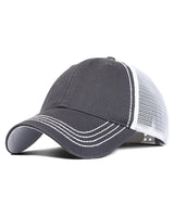 Fahrenheit Garment Washed Cotton Mesh Back Hat Fahrenheit