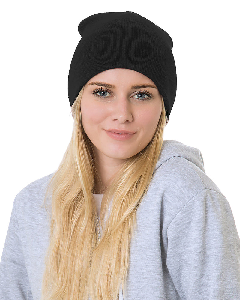 Bayside Unisex Union Made 8" Beanie