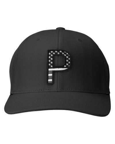 Puma Golf P Pars & Stripes Snapback Cap