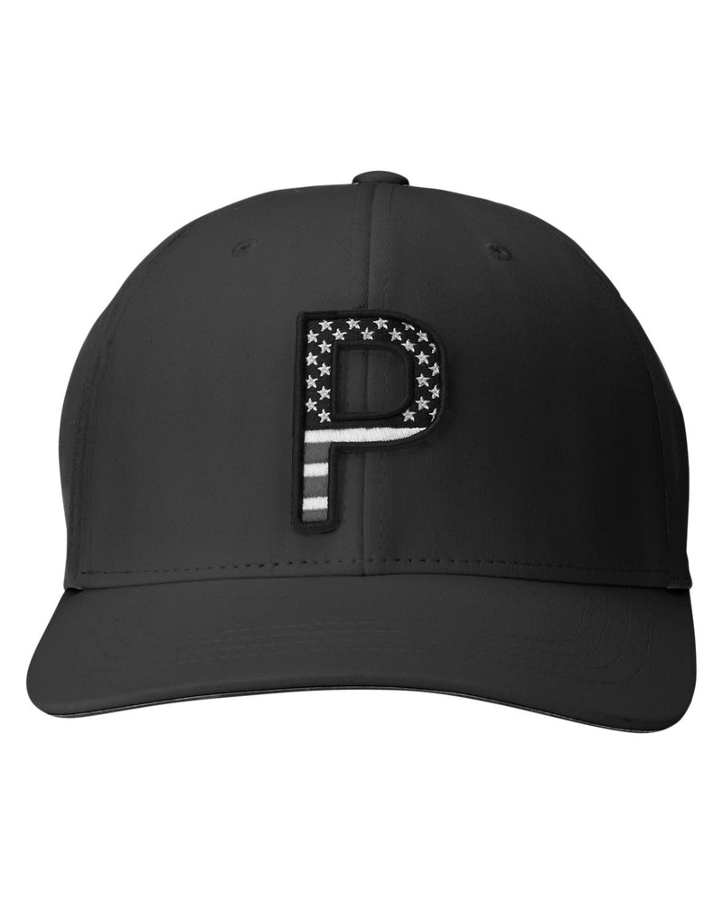 Puma Golf P Pars & Stripes Snapback Cap
