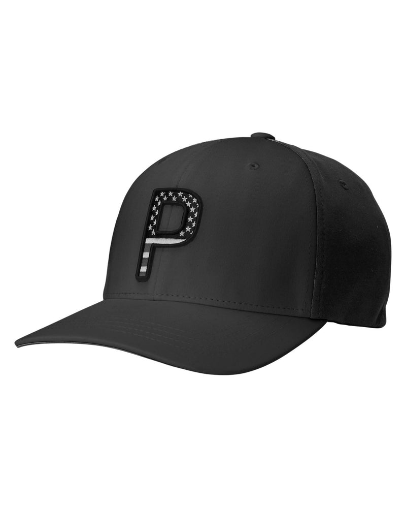 Puma Golf P Pars & Stripes Snapback Cap