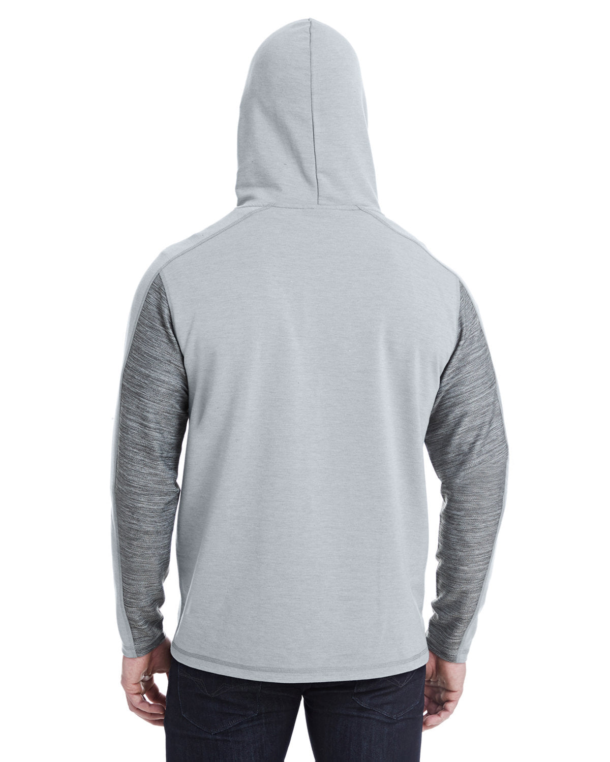J America Adult Omega Stretch Hooded Sweatshirt J America