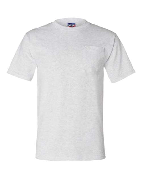 Bayside Men's Union-Made T-Shirt with a Pocket Bayside