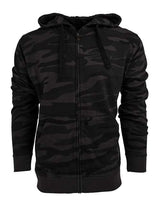 Burnside Men's Camo Full-Zip Hooded Sweatshirt Burnside