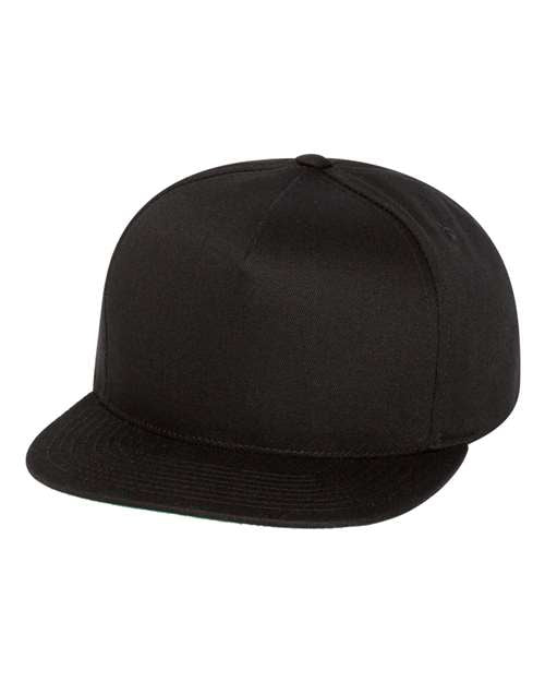 YP Classics Five-Panel Cotton Twill Snapback Cap