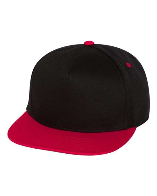 YP Classics Five-Panel Cotton Twill Snapback Cap YP Classics
