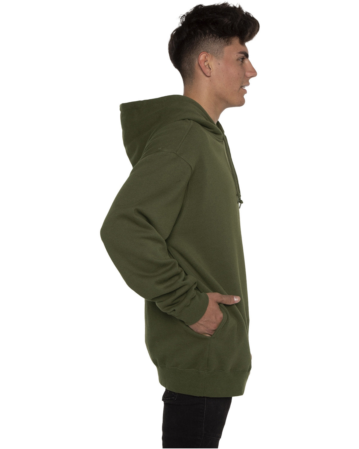 Beimar Exclusive Side Pocket Mid-Weight Hooded Pullover Beimar