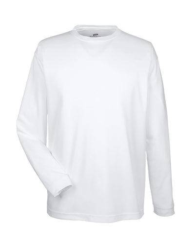 UltraClub Adult Cool & Dry Sport Long-Sleeve T-Shirt