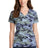 Port & Company Ladies Core Cotton Camo V-Neck Tee. LPC54VC Port & Company