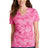 Port & Company Ladies Core Cotton Camo V-Neck Tee. LPC54VC Port & Company