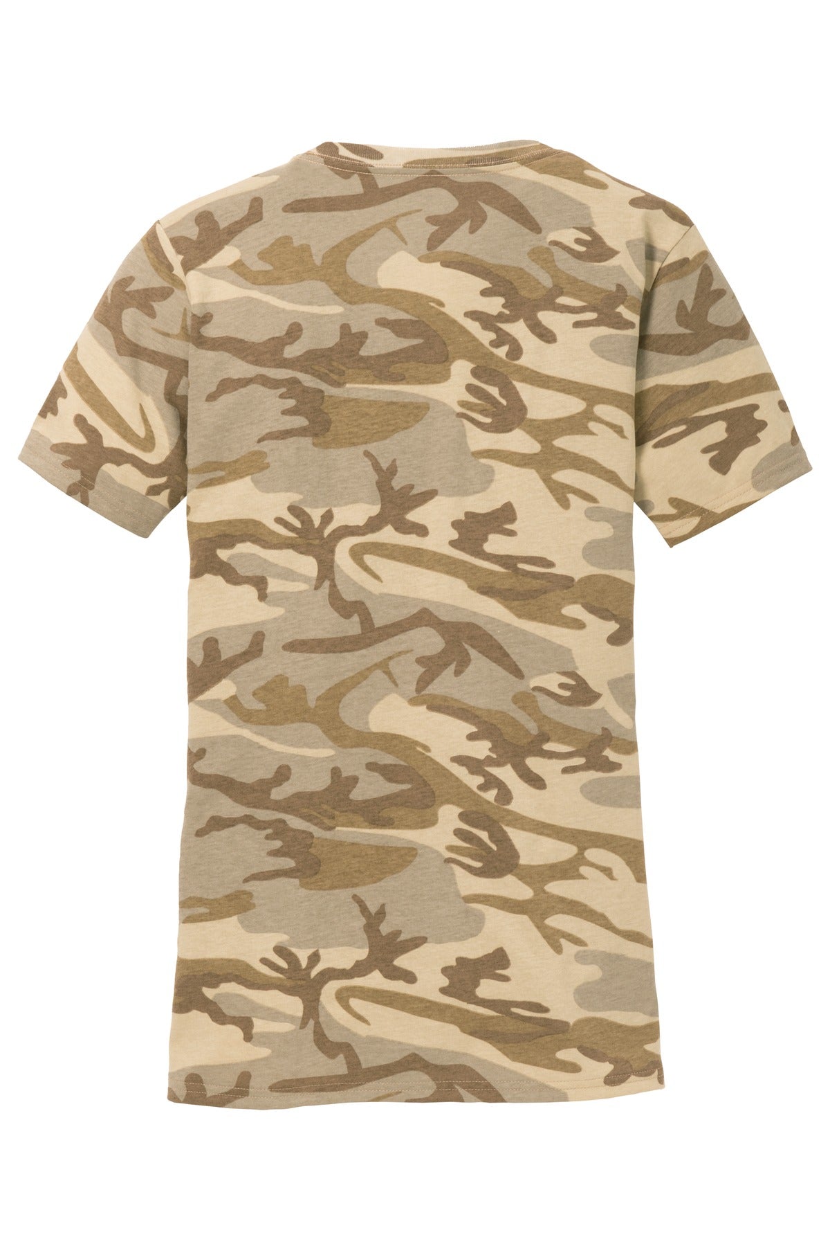 Port & Company Ladies Core Cotton Camo V-Neck Tee. LPC54VC Port & Company