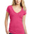 District Juniors Very Important Tee Deep V-Neck. DT6502 District