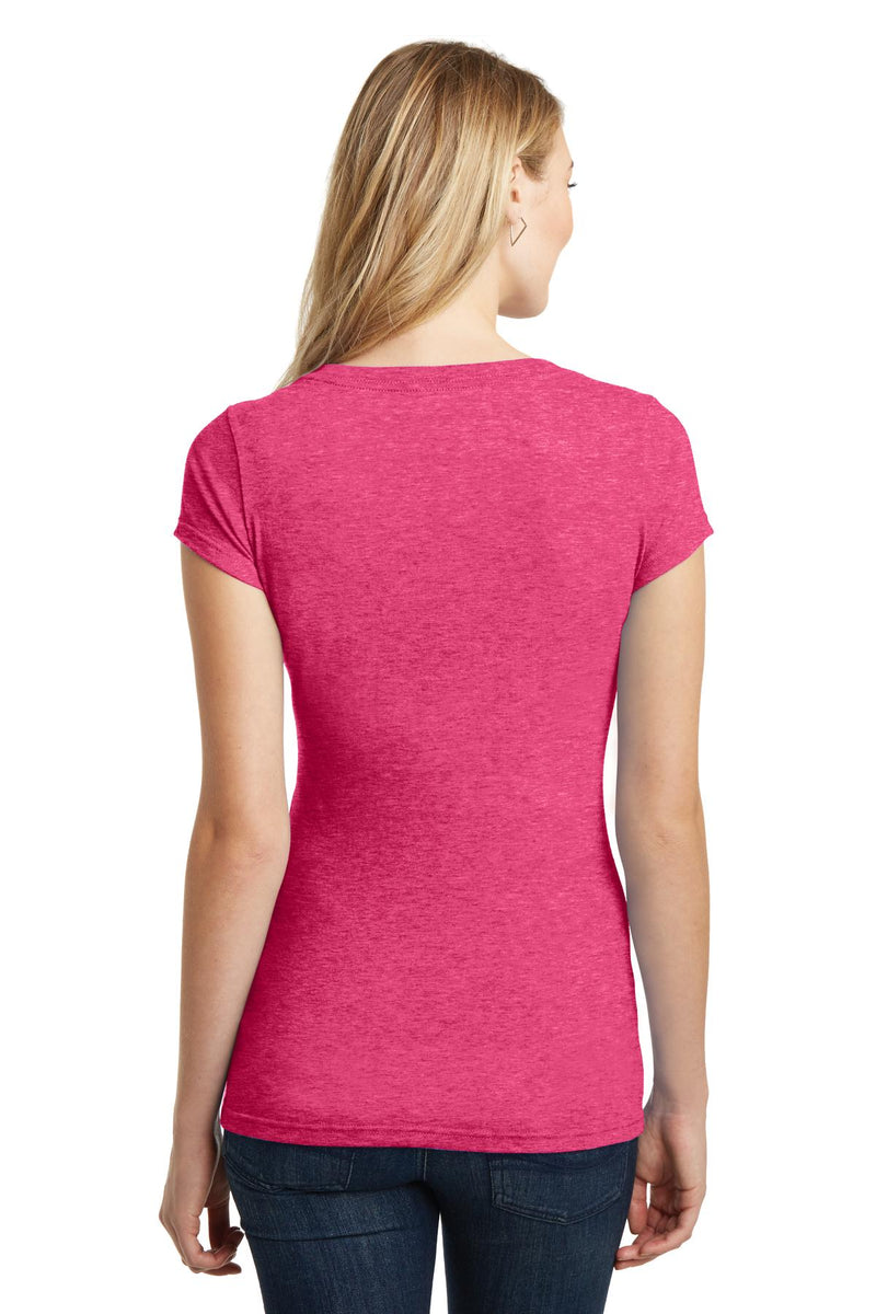 District Juniors Very Important Tee Deep V-Neck. DT6502