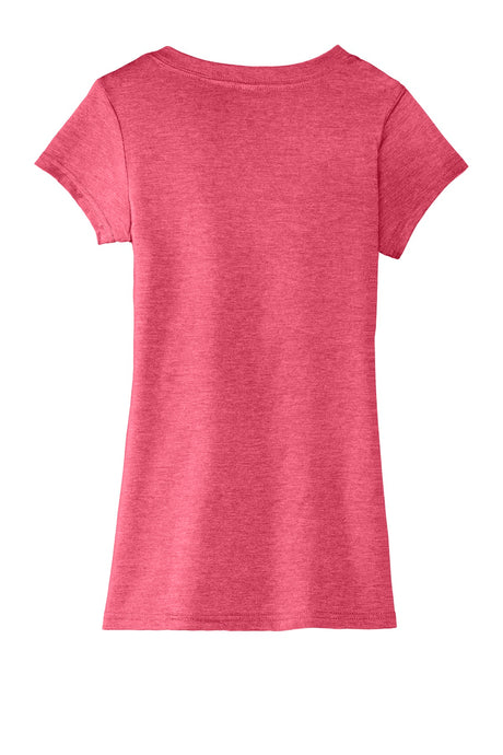 District Juniors Very Important Tee Deep V-Neck. DT6502 District