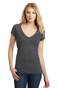 District Juniors Very Important Tee Deep V-Neck. DT6502 District