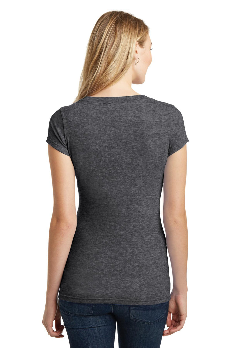 District Juniors Very Important Tee Deep V-Neck. DT6502