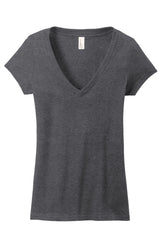 District Juniors Very Important Tee Deep V-Neck. DT6502 District