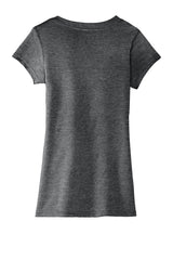 District Juniors Very Important Tee Deep V-Neck. DT6502 District