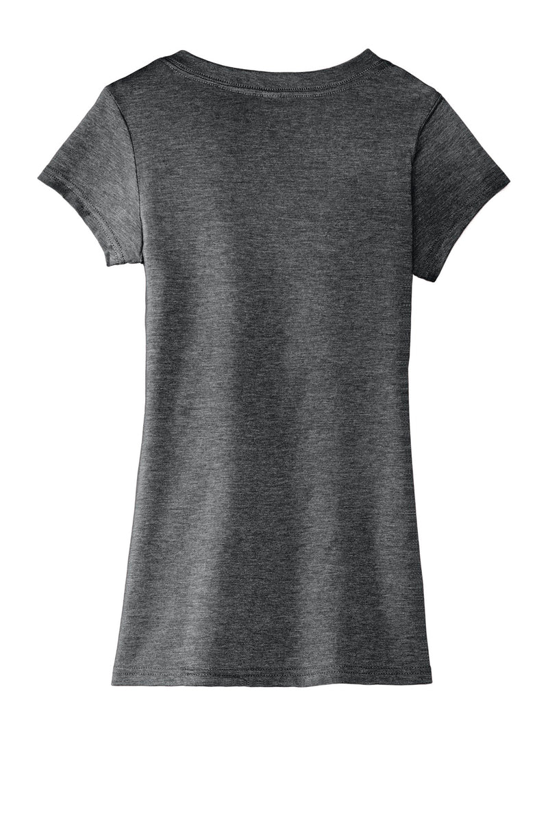 District Juniors Very Important Tee Deep V-Neck. DT6502