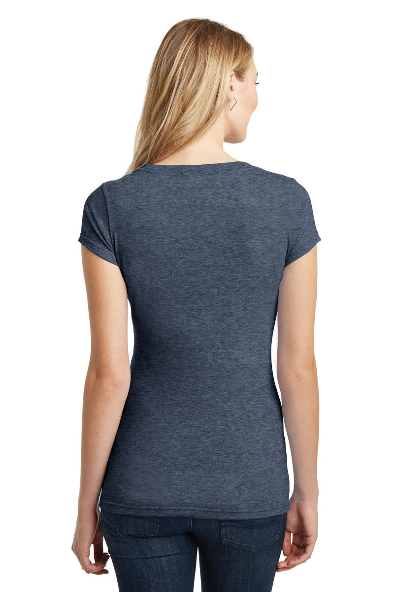 District Juniors Very Important Tee Deep V-Neck. DT6502