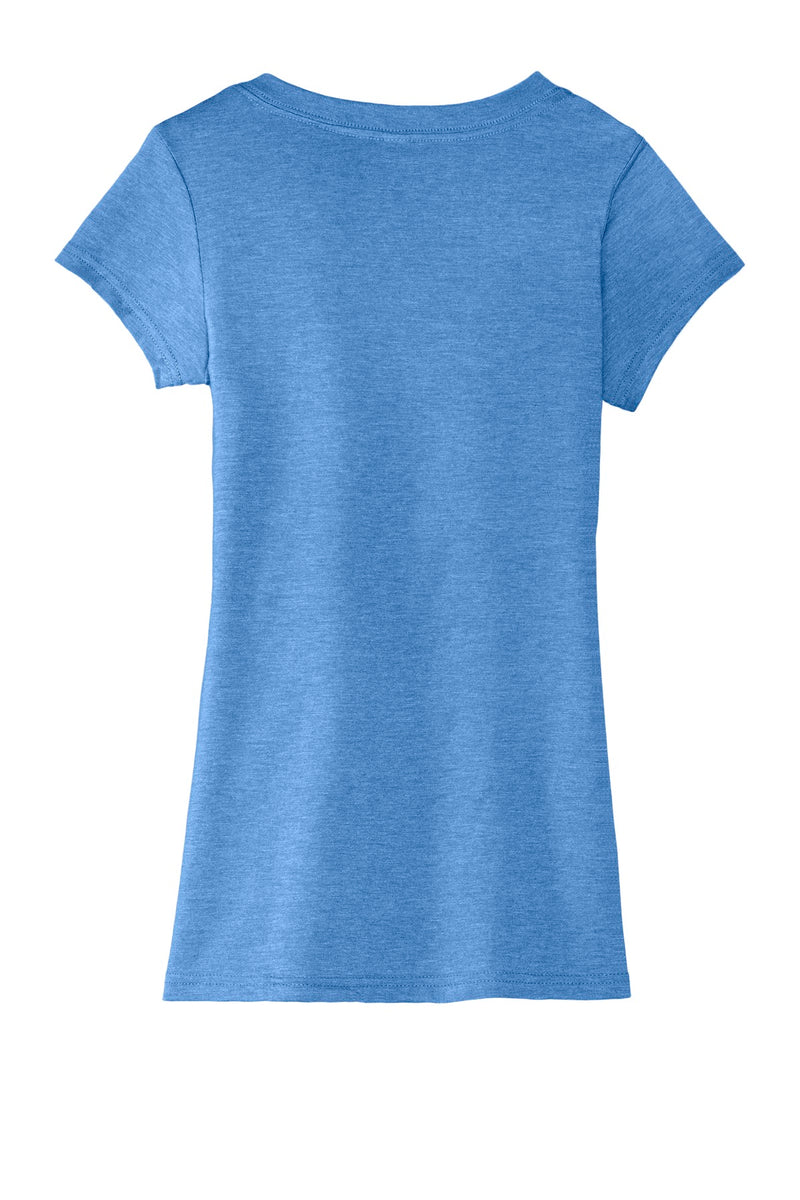 District Juniors Very Important Tee Deep V-Neck. DT6502