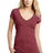 District Juniors Very Important Tee Deep V-Neck. DT6502 District