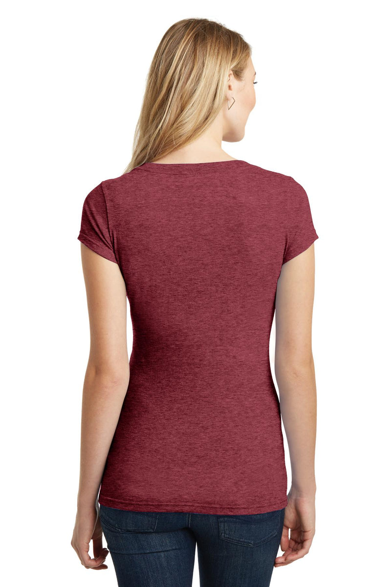 District Juniors Very Important Tee Deep V-Neck. DT6502