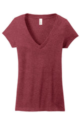District Juniors Very Important Tee Deep V-Neck. DT6502 District