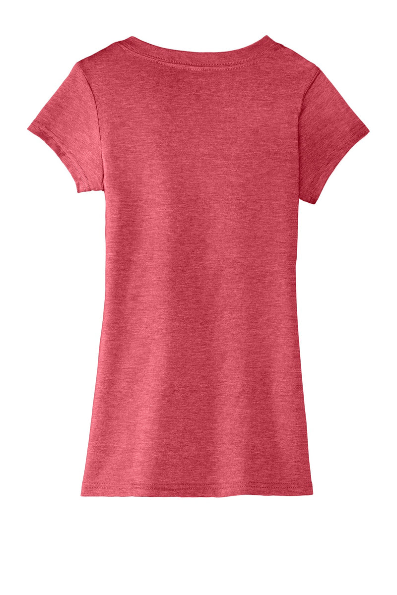 District Juniors Very Important Tee Deep V-Neck. DT6502