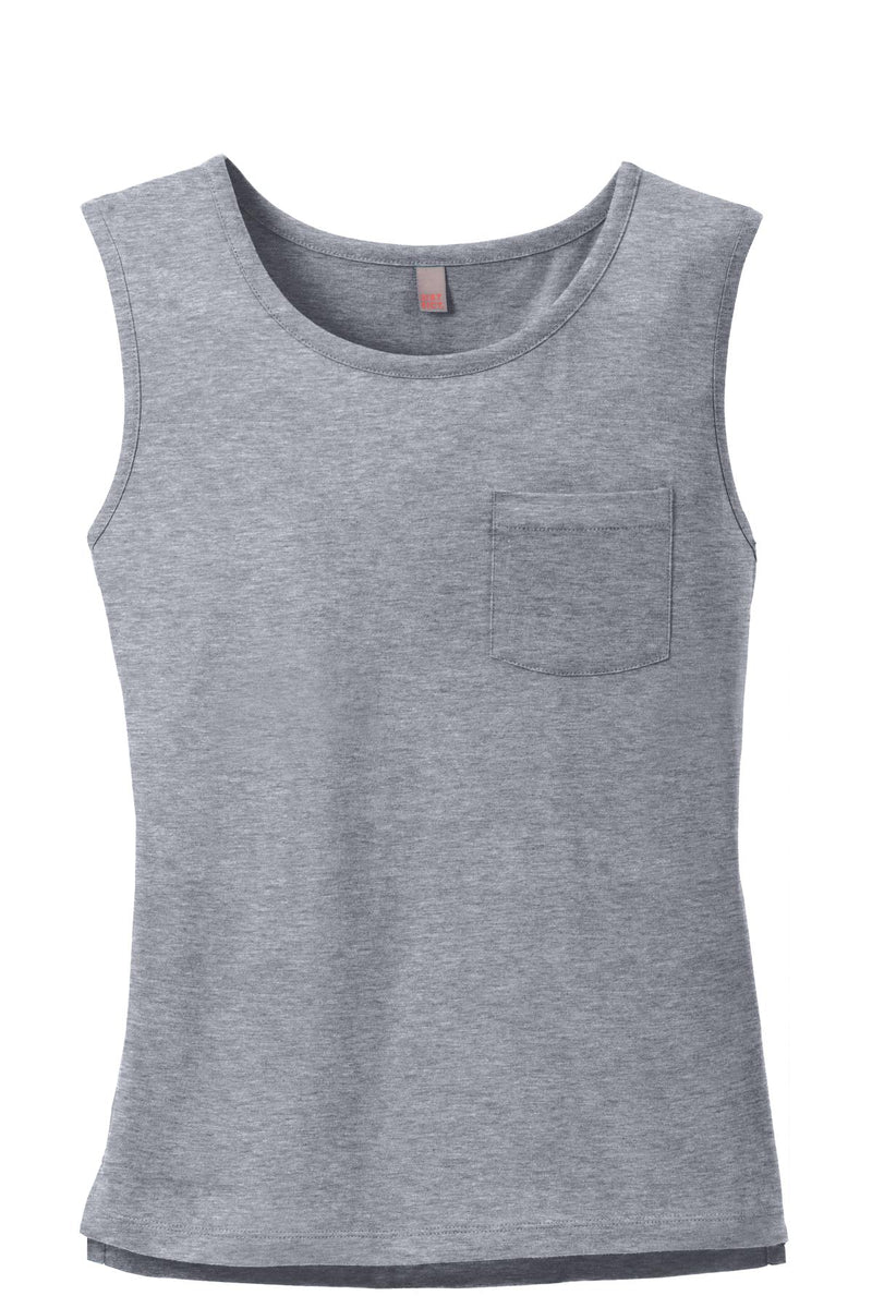 District Juniors Soft Wash Muscle Tank. DT4301