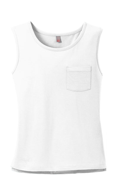 District Juniors Soft Wash Muscle Tank. DT4301