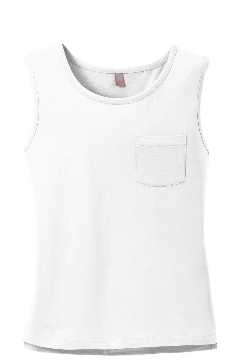 District Juniors Soft Wash Muscle Tank. DT4301