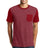 District Juniors Very Important Tee with Contrast Sleeves and Pocket. DT6000 District