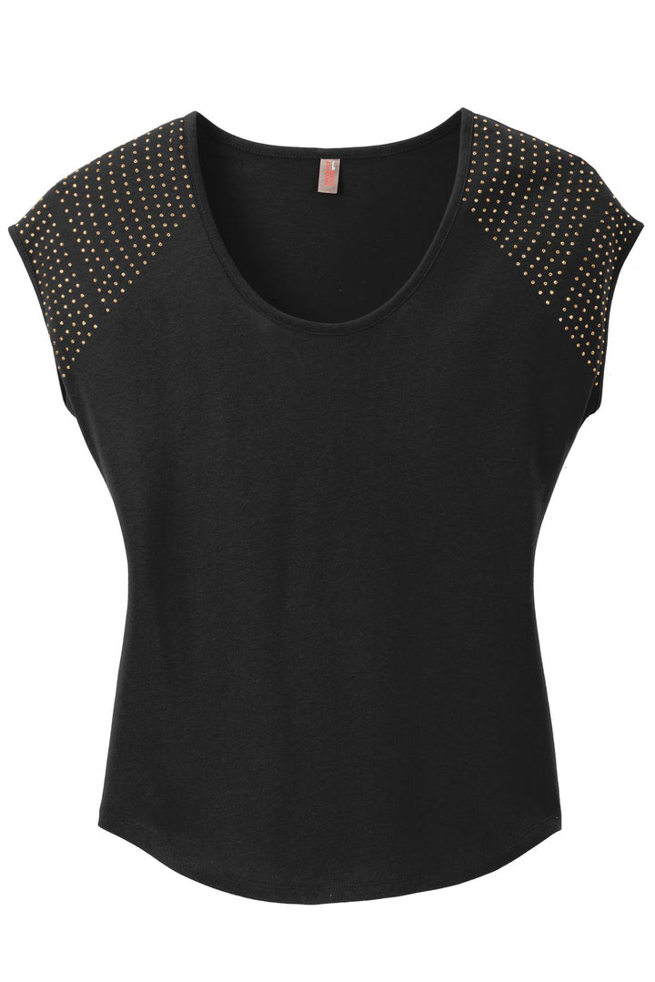 District Women's 60/40 Bling Tee District
