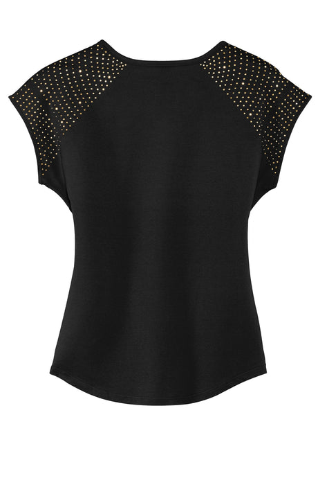 District Women's 60/40 Bling Tee District