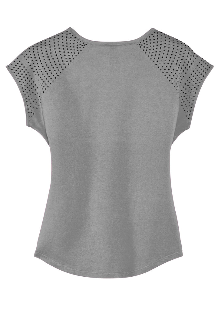 District Women's 60/40 Bling Tee District