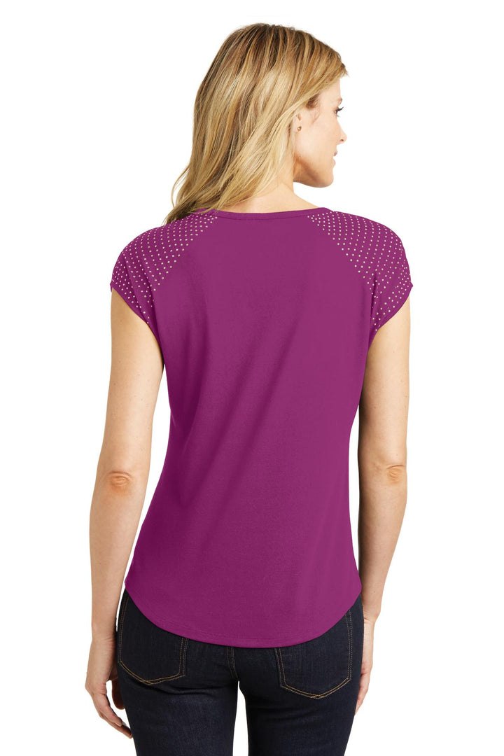 District Women's 60/40 Bling Tee District