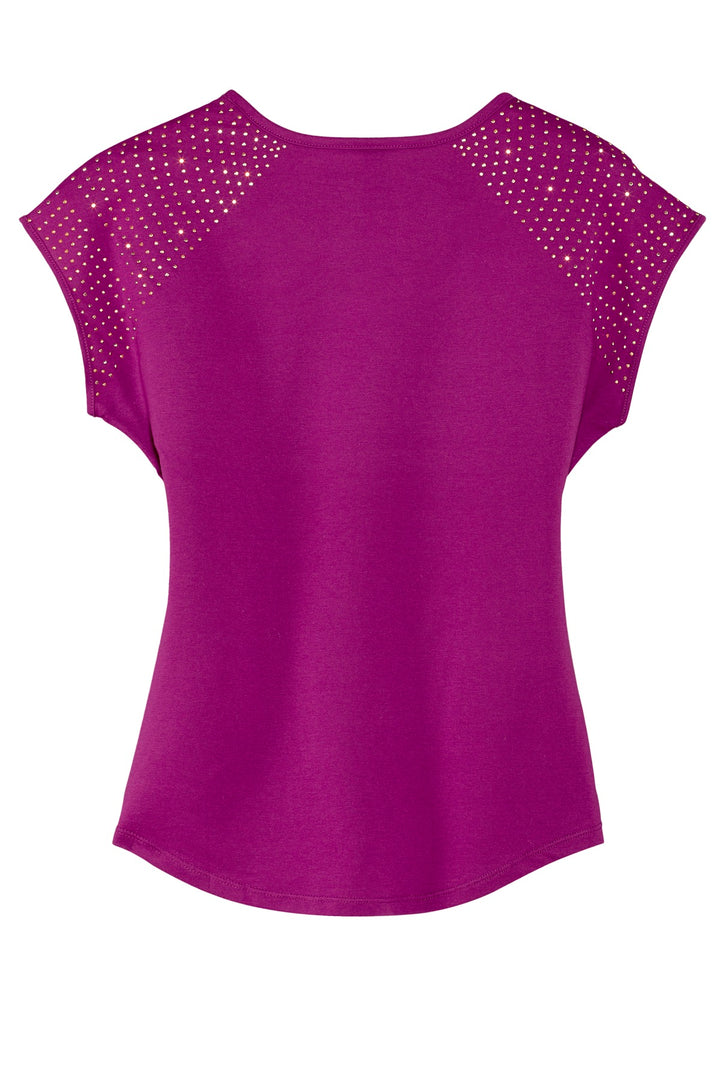 District Women's 60/40 Bling Tee District