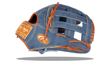 Rawlings Heart of the Hide Pro Label Denim 12.75" Baseball Glove Baseball Gloves & Mitts All
